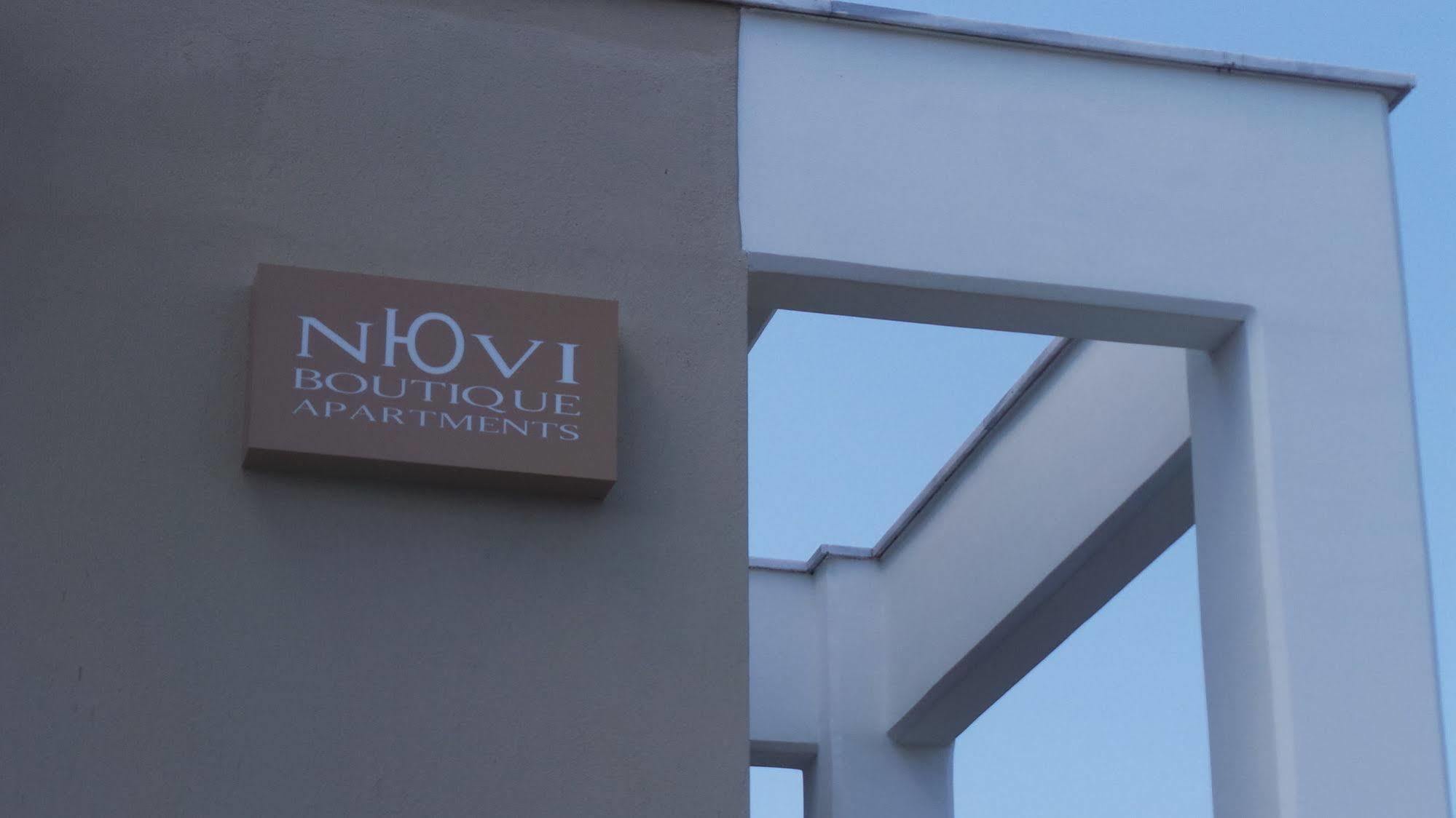 Niovi Boutique Apartments อาฟิโตส ภายนอก รูปภาพ